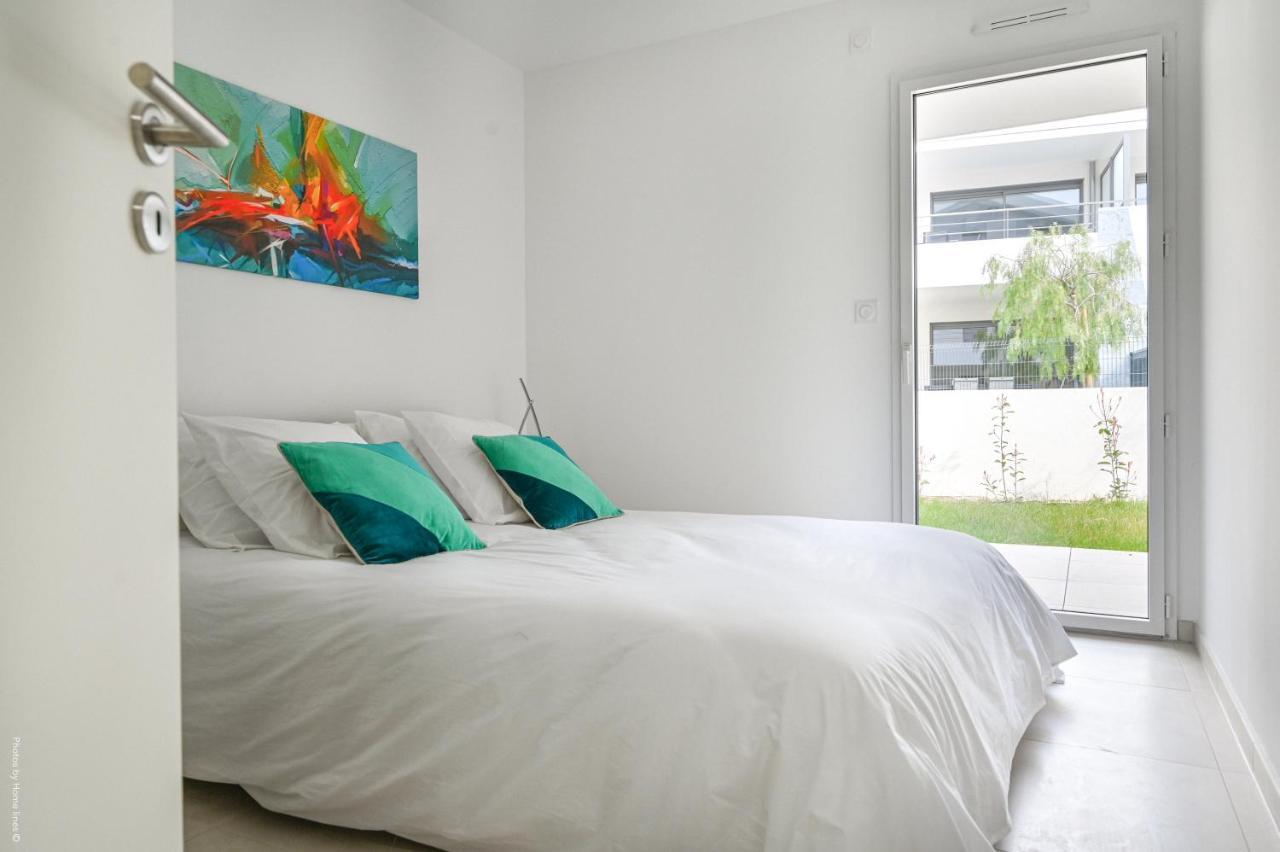 T4 Neuf - Jardin-Terrasse Et Piscine - Acces Direct Plages Et Centre Village - App C 12 แซ็งต์-ซีร์-ซูร์-แมร์ ภายนอก รูปภาพ