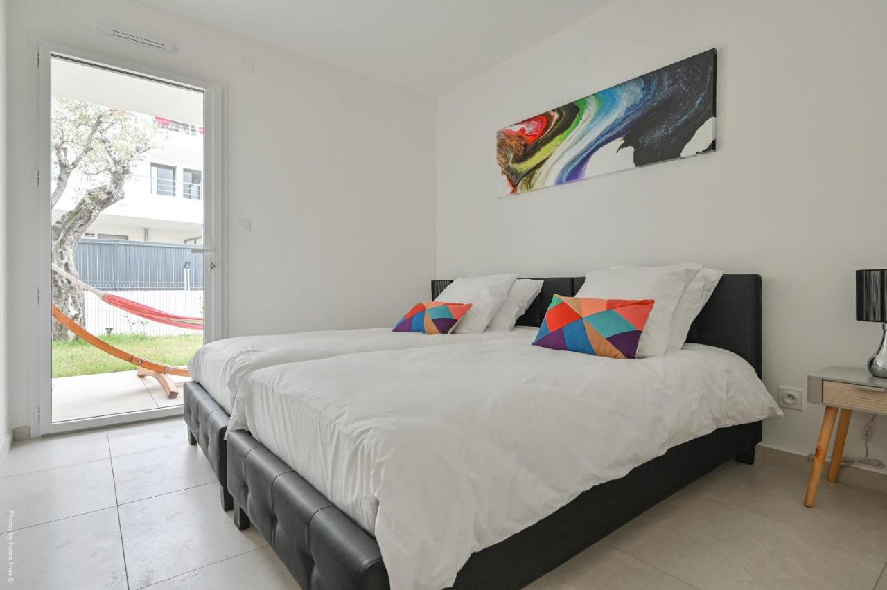 T4 Neuf - Jardin-Terrasse Et Piscine - Acces Direct Plages Et Centre Village - App C 12 แซ็งต์-ซีร์-ซูร์-แมร์ ภายนอก รูปภาพ